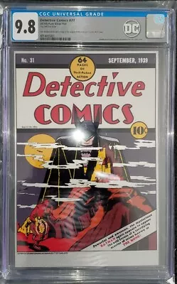 Buy Detective Comics #31 Pure Silver Foil (35g)  CGC 9.8 DC Comics 2019 • 276.71£