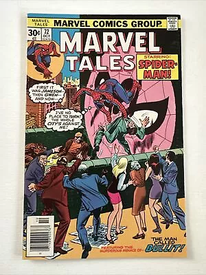 Buy Marvel Tales : Spiderman  # 72 : Marvel Comics Oct 1976 : Gil Kane Artwork. FN+ • 4.95£