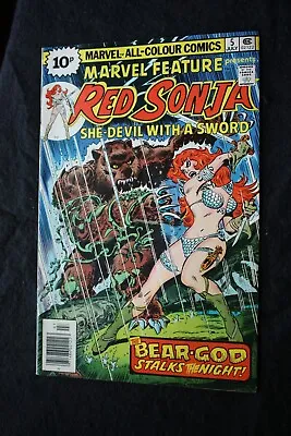 Buy RED SONJA #5 1976 MARVEL Comic • 6.95£