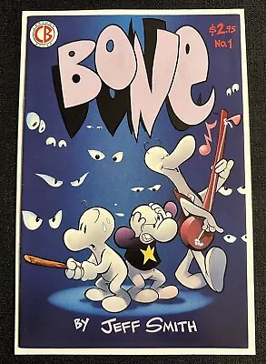 Buy Cartoon Books (CB) Bone #1 6th Printing 1993 By Jeff Smith, B&W Comic. HTF • 27.67£
