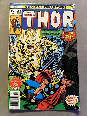 Buy The Mighty Thor #263, Marvel Comics, 1977, FREE UK POSTAGE • 6.49£