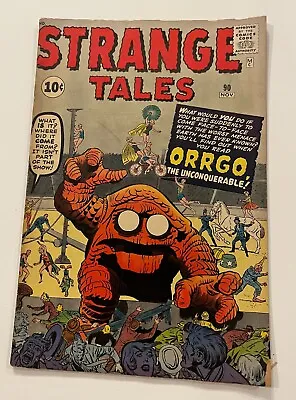 Buy Strange Tales Comic Book Issue 90 1961  Vista  (vg+) • 47.40£