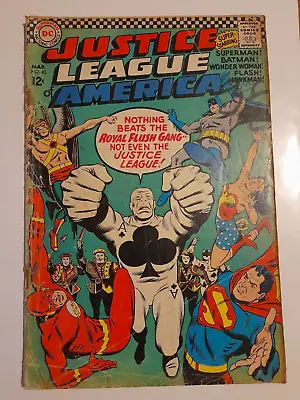 Buy Justice League Of America #43 Mar 1966 Fair/Good 1.5 1st App Royal Flush Gang • 6.99£