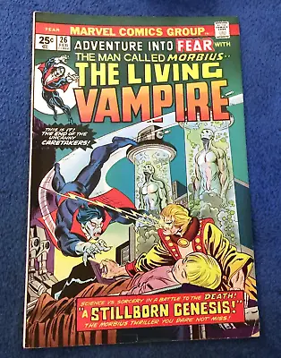 Buy Free P & P ; Fear #26, Feb 1975: Morbius The Living Vampire! (KG) • 7.99£