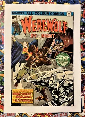 Buy WEREWOLF BY NIGHT #37 - MAR 1976 - 3rd MOON KNIGHT APPEARANCE! - VFN/NM (9.0) • 89.99£
