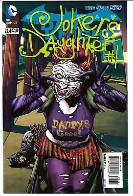 Buy BATMAN THE DARK KNIGHT #23.4, JOKER'S DAUGHTER 2D, NEW 52, DC Comics (2013) • 4.46£