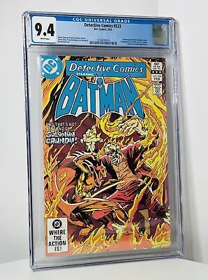 Buy Detective Comics #523 CGC 9.4 DC Comics 1983 First Appearance Of Killer Croc • 103.93£