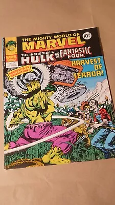 Buy Mighty World Of Marvel #328 January 1979 Hulk And Fantastic 4 • 5.95£