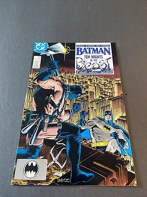 Buy BATMAN#419-NM Condition 1988 'TEN NIGHTS OF THE BEAST; Singed By Michael Zeck • 19.76£