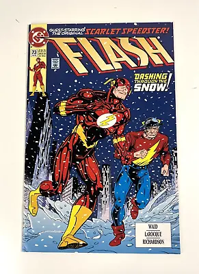 Buy DC The Flash Comic Issue #73  Dashing Through The Snow!  • 2.80£