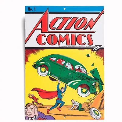 Buy Superman DC Action Comics #1 June 1938 Tin Sign 8 X 11 3/4  Embossed Reprint New • 9.64£