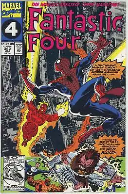 Buy Fantastic Four #362 (1962) - 9.0 VF/NM *Spider-Man/Here Comes The Wild Blood* • 2.37£