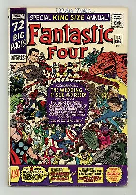 Buy Fantastic Four Annual #3 VG 4.0 1965 • 49.01£