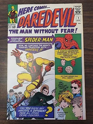 Buy Daredevil #1 Nm (9.4) (restored) April 1964 Marvel Comics 1st Appearance (sa) ** • 12,999.99£