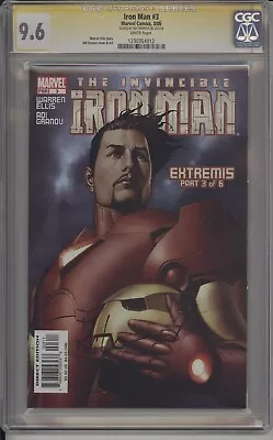 Buy Iron Man #3 - Cgc 9.6 - Signed By Adi Granov • 73.52£