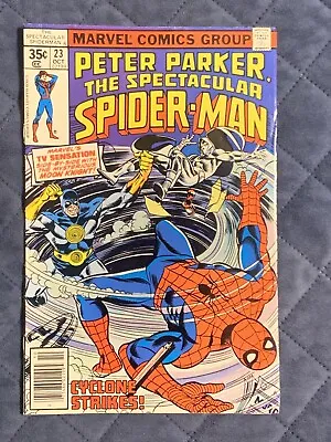 Buy Peter Parker The Spectacular Spider-Man #23 (Early Moon Knight) 1978 FN+ • 4.98£