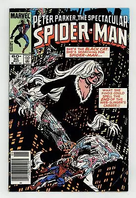 Buy Spectacular Spider-Man Peter Parker #90N FN- 5.5 1984 • 37.95£