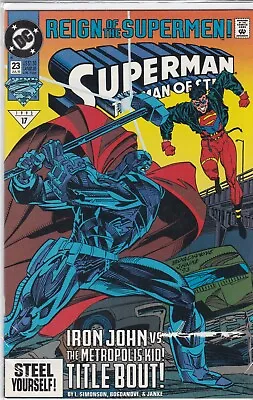 Buy Dc Comics Superman Man Of Steel #23 Jul 1993 Free P&p Same Day Dispatch • 4.99£