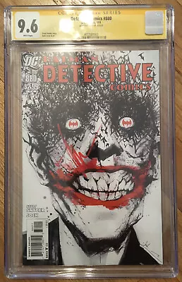 Buy Batman In Detective Comics #880 SIGNED CGC 9.6 NM+ Jock's Iconic & Homaged Cover • 374.50£