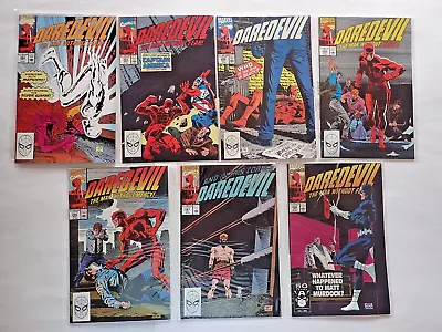 Buy 1990-1991 Daredevil 282-288, Romita Jr. Bullseye, Kingpin • 23.99£