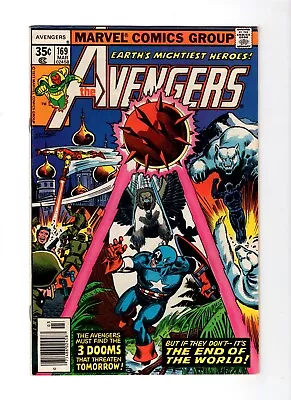 Buy Avengers #169 1978 Marvel Comic Book Newsstand Eternity Dave Cockrum Cover VF+ • 2.76£