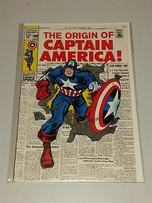 Buy Captain America #109 Reprint Nm (9.4 Or Better) Marvel Comics Origin 1994 • 12.99£