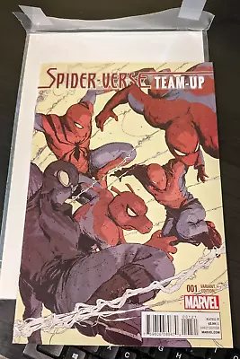 Buy Spider-Verse Team-Up 001 Variant Edition (Cover B Incentive Variant Cover) Comic • 19.88£