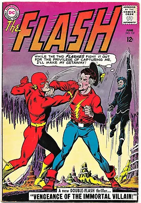 Buy Flash #137 DC 1963, JSA, Jay Garrick, Vandal Savage; Key   Infantino Art FN+  • 180.83£