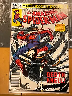 Buy Amazing Spider-Man #236 NEWSSTAND DEATH OF TARARULA  Combined Shipping • 11.92£