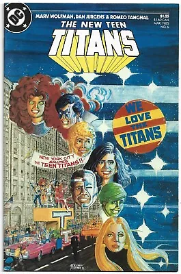Buy The New Teen Titans #6, 1985, DC Comic • 3£