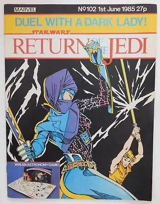 Buy STAR WARS : RETURN OF THE JEDI Comic #102 - Marvel UK - 1 June 1985 • 3.99£