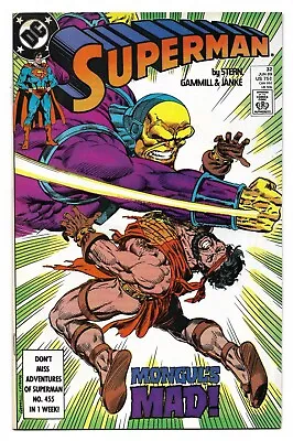 Buy Superman #32 (Vol 2) : VF/NM 9.0 : “Gladiator” : Mongul • 1.95£