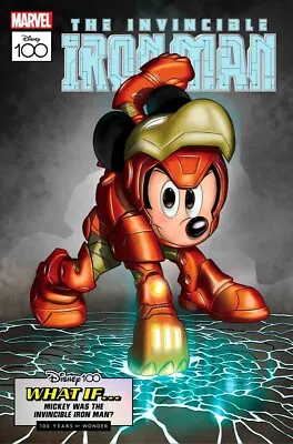 Buy Amazing Spider-man #27 Sciarrone Disney100 Iron Man Variant (14/06/2023) • 4.95£