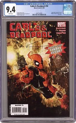 Buy Cable And Deadpool #50 CGC 9.4 2008 4347147001 • 74.67£