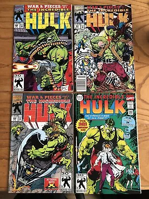 Buy INCREDIBLE HULK #390-393. 1992. 4 CONSECUTIVE ISSUES. #393 IS 30th ANNIVERSARY • 10£