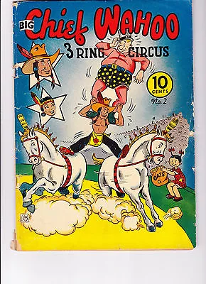 Buy Big Chief Wahoo  3 Ring Circus   No.2   :: Horse Stunt Cover :: • 37.15£