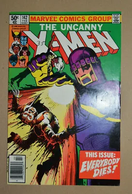 Buy Uncanny X-men #142 Newsstand Raw Variant Feb. 1981 Marvel Comics • 23.97£