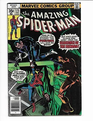 Buy Amazing Spider-man 175 - F- 5.5 - Punisher - Hitman - Harry Osborn (1977) • 13.05£