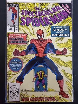 Buy The Spectacular Spider-Man #158 Marvel 1989 VF • 6.17£