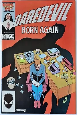 Buy Daredevil #230 (1986) Vintage Key Comic  Born Again  Part 4 | Matt Finds His Mom • 20.56£