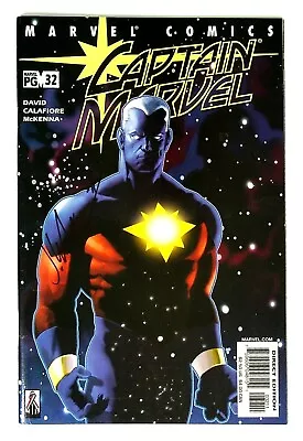 Buy Captain Marvel #32 Signed Jim Clafiore Marvel Comics 2002  • 11.87£