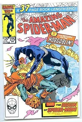 Buy Amazing Spider-Man 275 Copper Age Marvel Comics 1986 • 17£