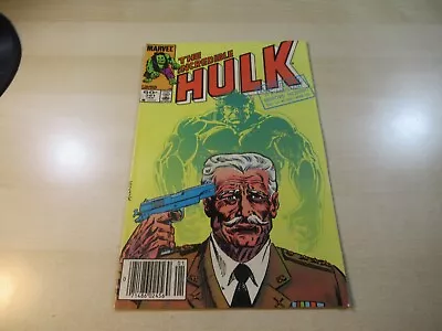 Buy Incredible Hulk #291 Marvel Bronze Higher Grade General Ross Gun To Head Cover • 18.96£