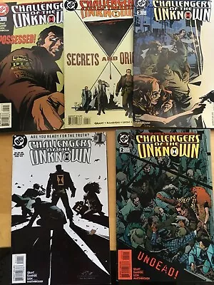 Buy CHALLENGERS Of The UNKNOWN, 1997 DC Series #s 1, 2, 3, 4 & 5 By Grant & Kaminsk1 • 11.99£