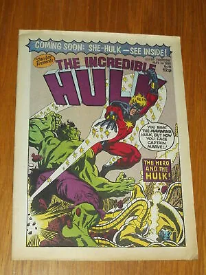 Buy Hulk #61 Marvel British Weekly 1 May 1980 Captain Marvel • 9.99£