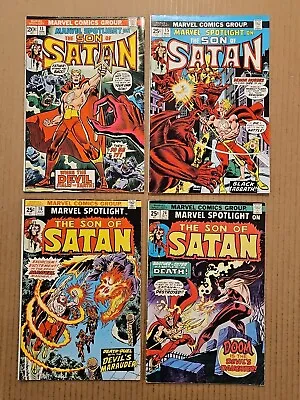 Buy Marvel Spotlight #13,15,16,24 Lot Of 4 Son Of Satan Marvel 1974 • 20.01£