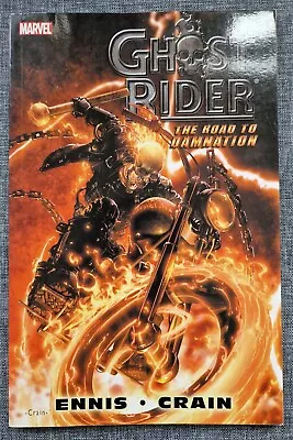 Buy Ghost Rider: Road To Damnation TPB By Garth Ennis [RARE OOP TP] 9780785121220 • 11.99£