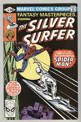 Buy Fantasy Masterpieces #14 January 1981 FN Spider-Man, Silver Surfer • 6.43£