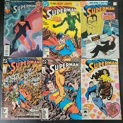 Buy Superman Set Of 14 Issues (1987) Dc Comics John Byrne #1! White #500! 1st Steel! • 23.69£
