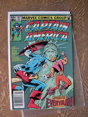 Buy Captain America   #267   VG   1st Everyman • 2.37£